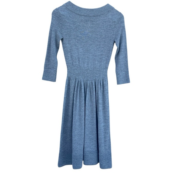 Kate Spade | Wool 3/4 Sleeve Dress | XXS - Picture 6 of 13